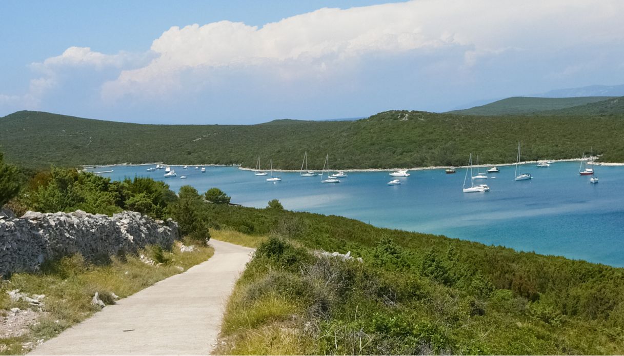 Sentieri di Unije, Croazia
