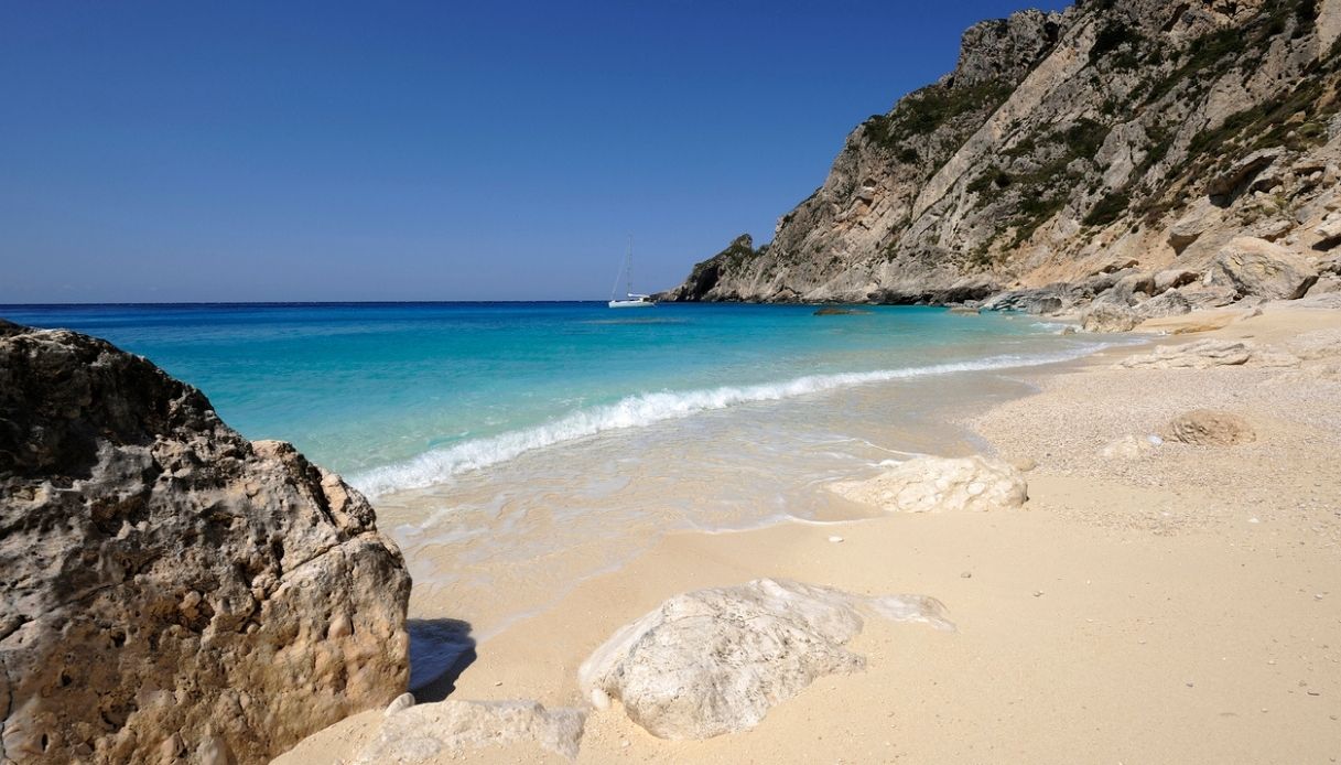 Una delle spiagge di Fan&ograve; - Othon&iacute;