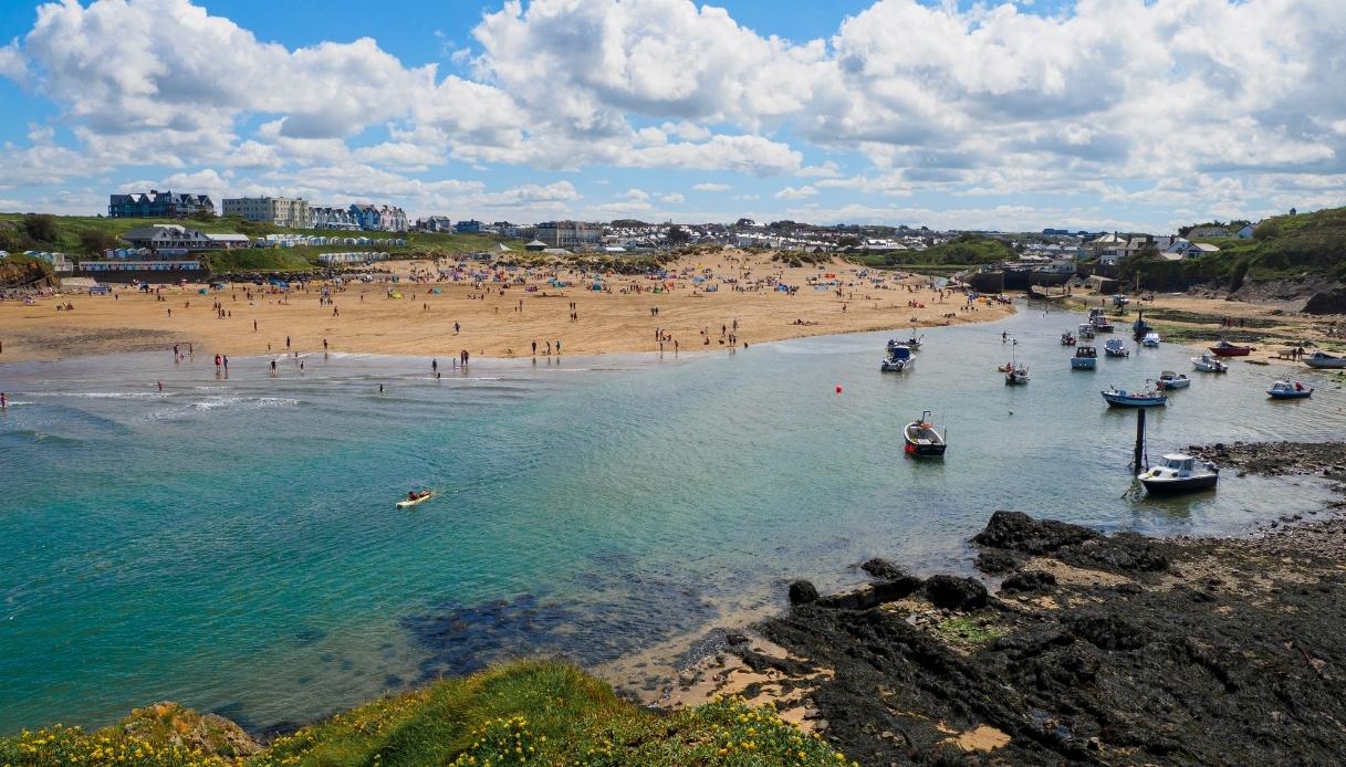 Summerleaze Beach è stata incoronata la spiaggia più bella del Regno Unito