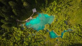 “Non c’è niente di più bello in Europa”: così è stato definito Zelenci, il lago smeraldo della Slovenia