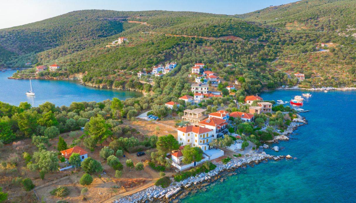 Il villaggio greco di Agia Kiriaki