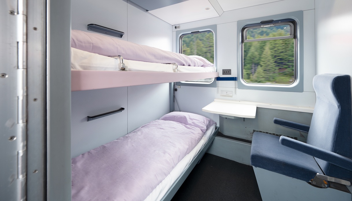 Le cabine del treno notturno European Sleeper 