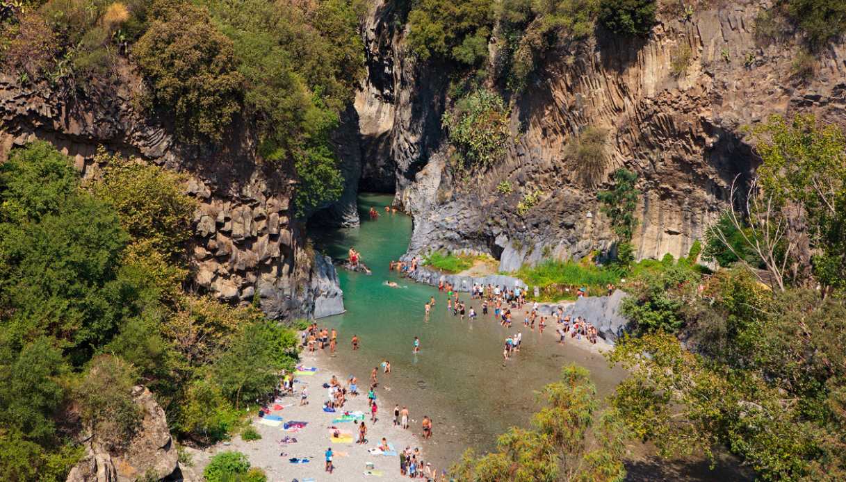 Gole dell'Alcantara, canyon siciliciano