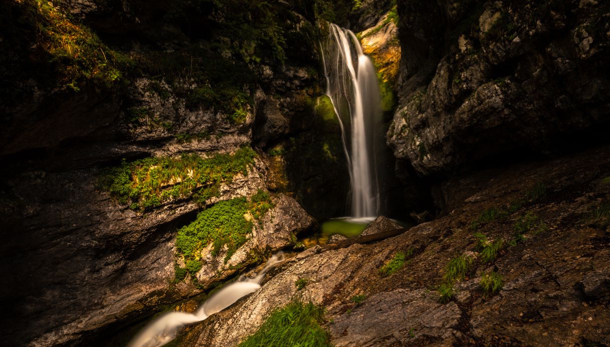 Cascata di Mostnica, Slovenia
