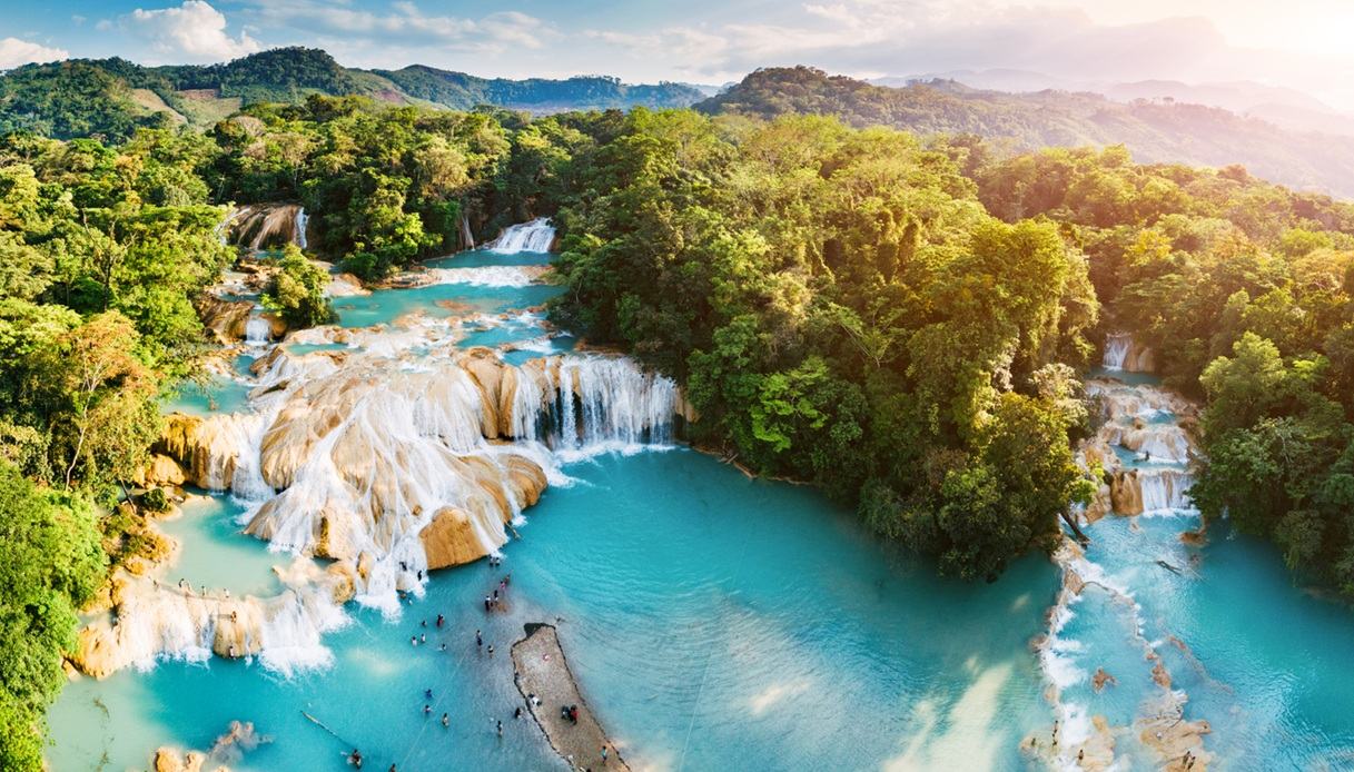 Le spettacolari Cascate di Agua Azul