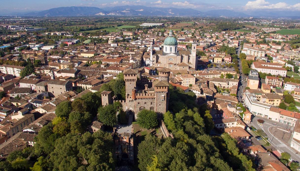 Panorama dal Castello Bonoris di Montichiari