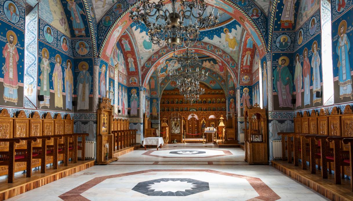 Chiesa del Monastero di Br&acirc;ncoveanu, Romania