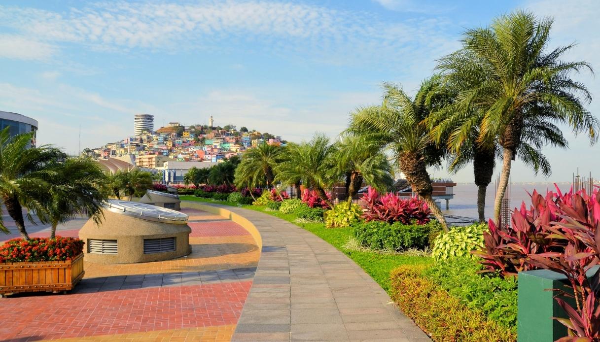 Guayaquil percorso con Santa Ana Hill