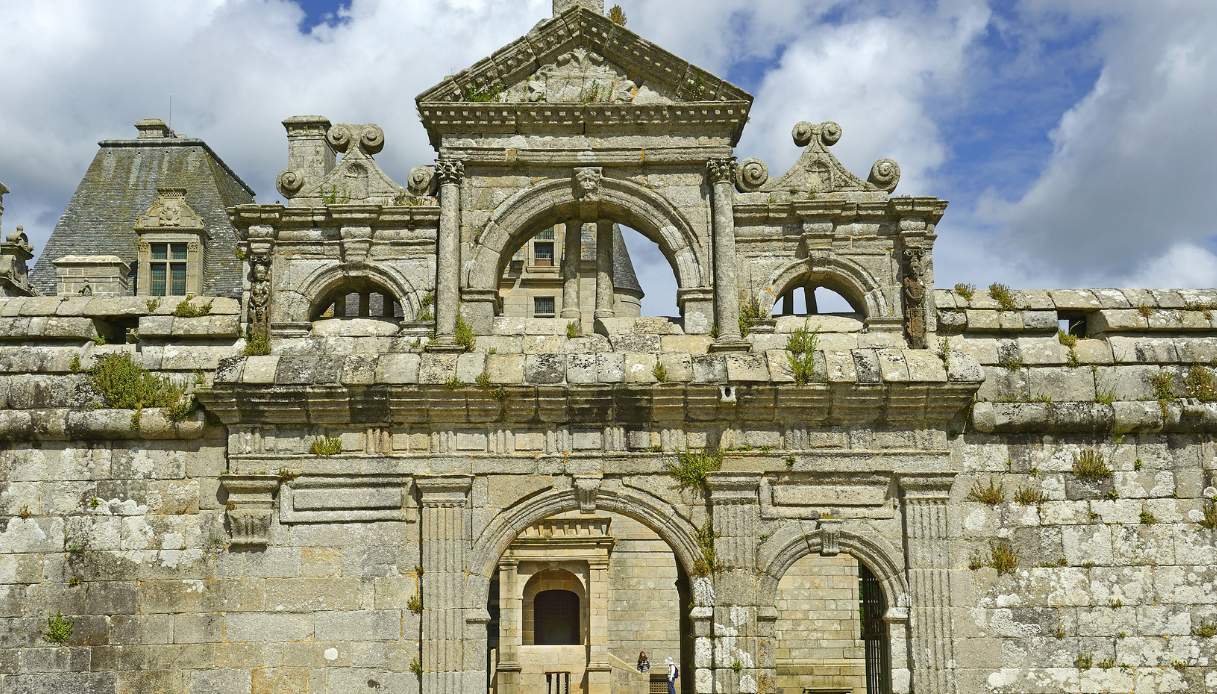 Ingresso Castello di Kerjean, Bretagna