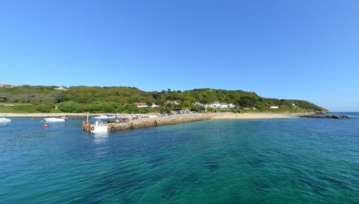Scorcio dell'Isola di Herm, Isole del Canale