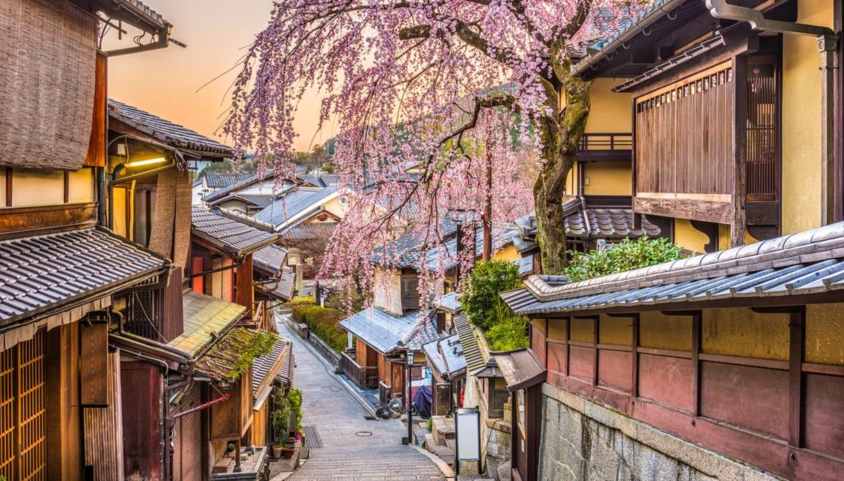 Kyoto, in Giappone