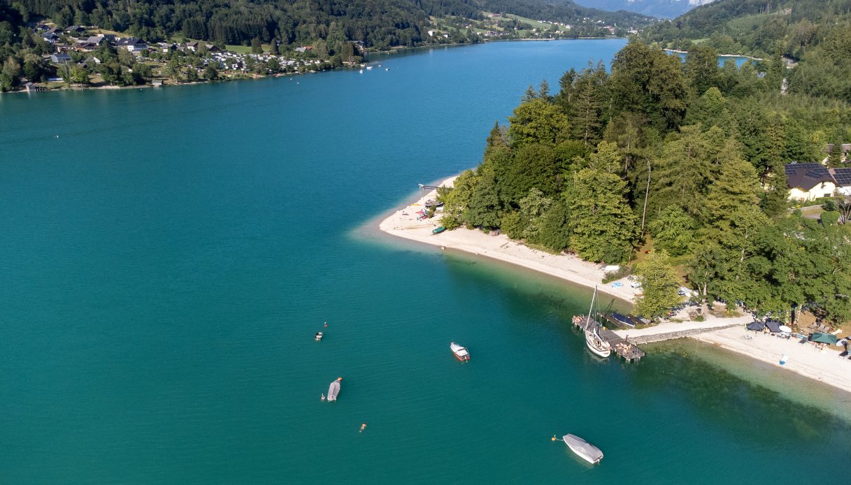 Lago Mondsee, Austria