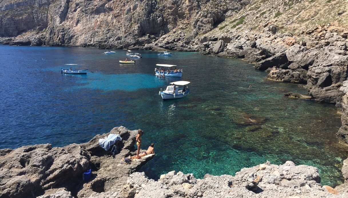 Fare il bagno a Marettimo