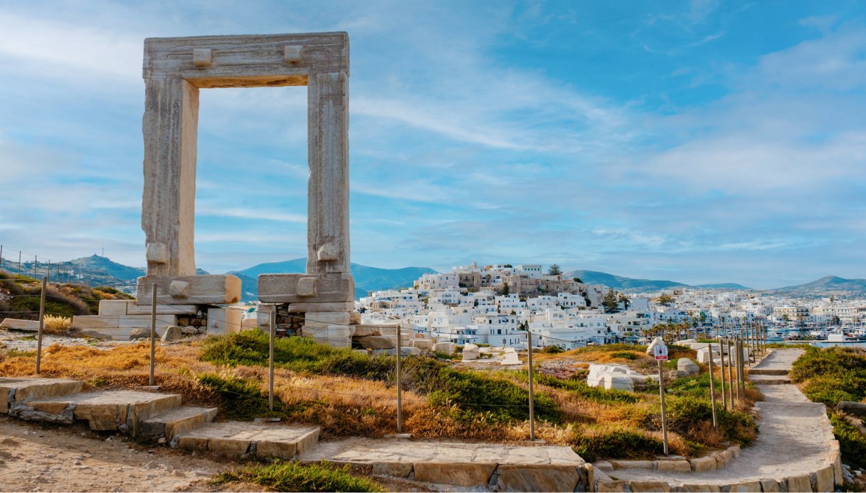 Portara di Naxos, Grecia