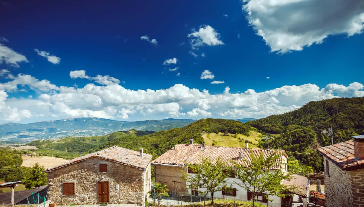 Panorami attorno a Sant'Agata Feltria