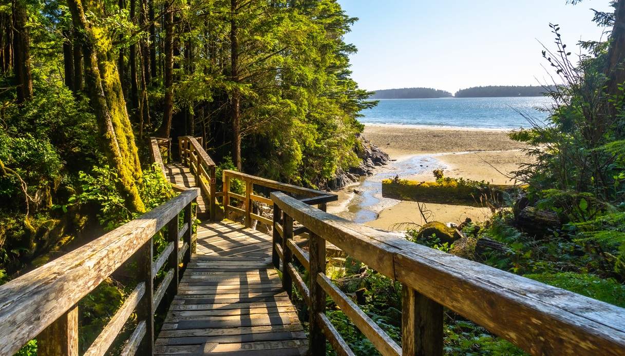 Spiaggia a Tofino, Vancouver Island
