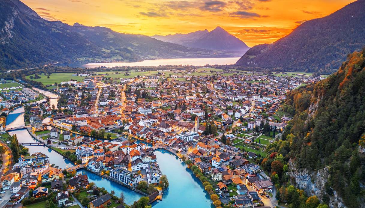 Interlaken, citt&agrave; in Svizzera
