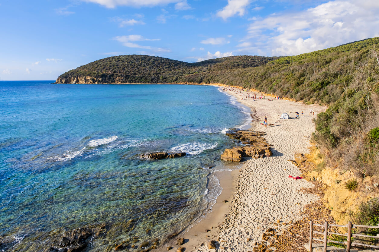 Cala Violina, nelle Bandite di Scarlino