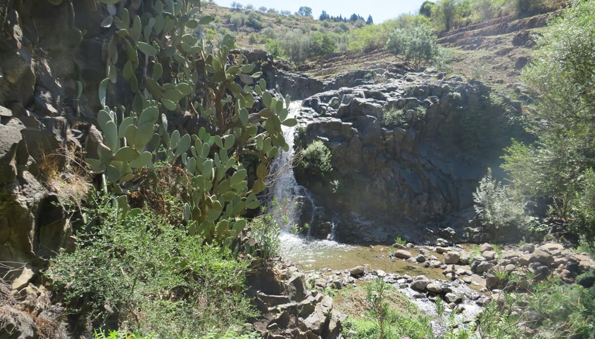 Le Cascate dell'Oxena in Sicilia