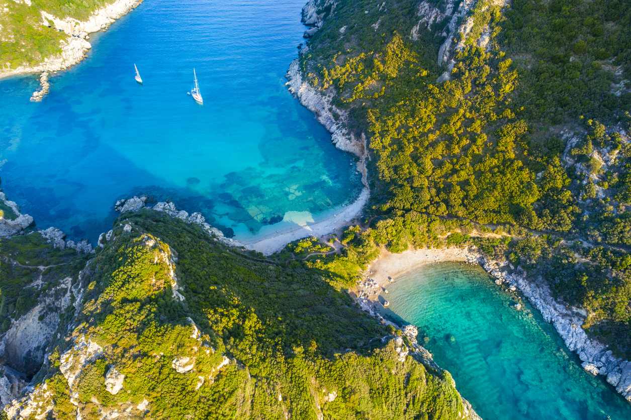 Porto Timoni a Corfù