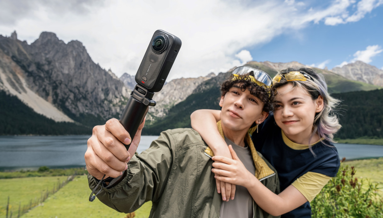 Insta360 X6 outdoor