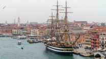 L’Amerigo Vespucci arriva in laguna a Venezia, quando vederla e salire a bordo