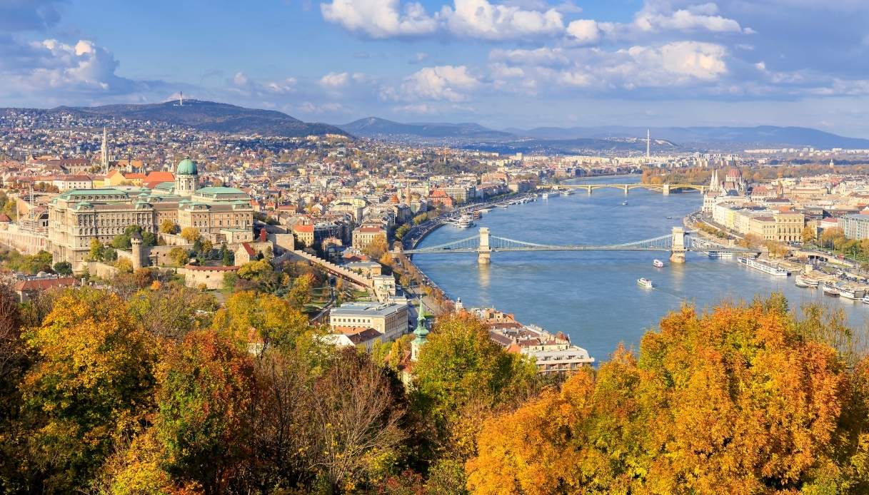 Budapest nella stagione autunnale