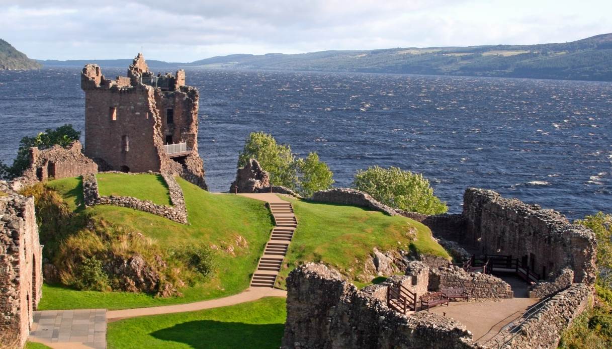 Castello di Urquhart in Scozia