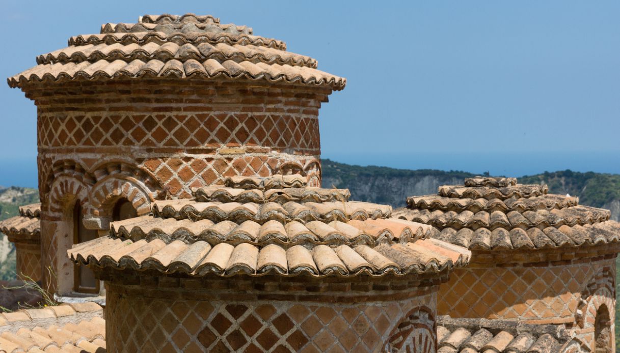 Particolare della Cattolica di Stilo, Calabria