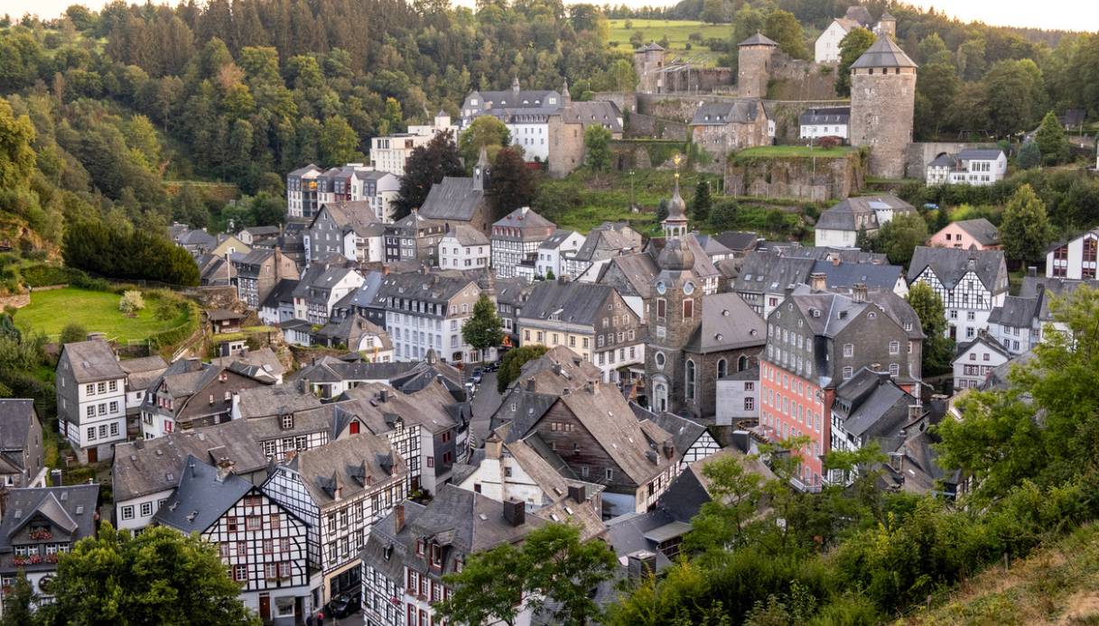 Città di Monschau, Germania
