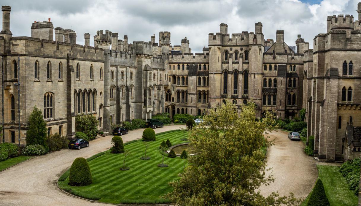 Dentro il Castello di Arundel, Sussex