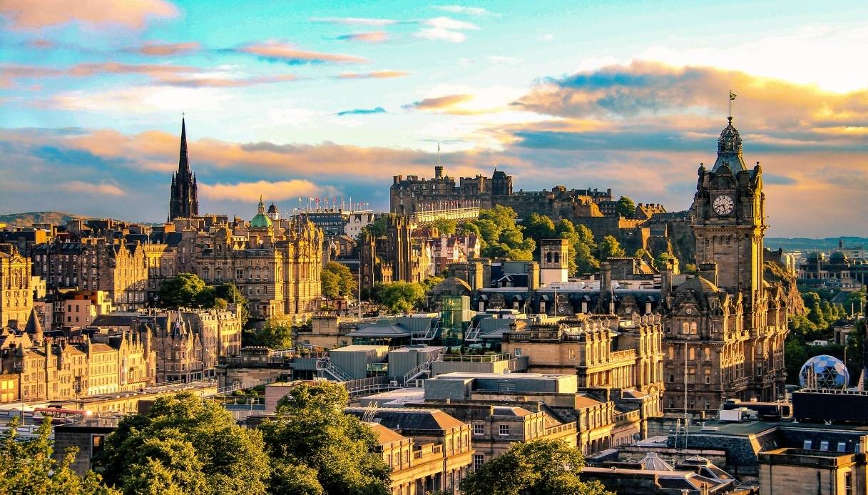 Panorama su Edimburgo
