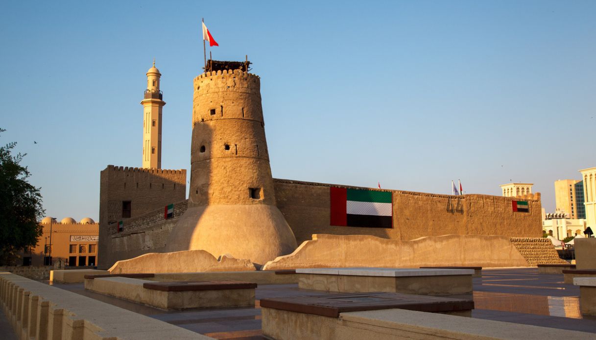 Forte di Al Fahidi, il forte più antico di Dubai, Emirati Arabi Uniti