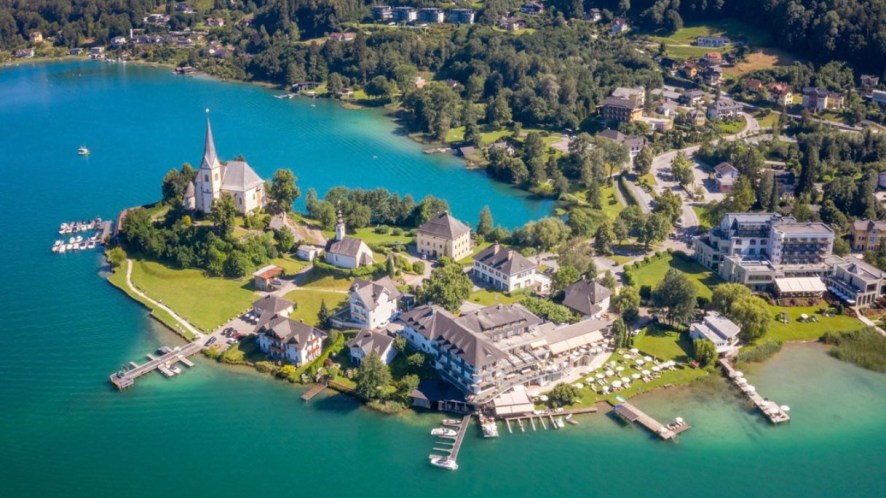 Questa città è così bella che viene paragonata a una rosa: Klagenfurt am Wörthersee, l’Austria con anima italiana