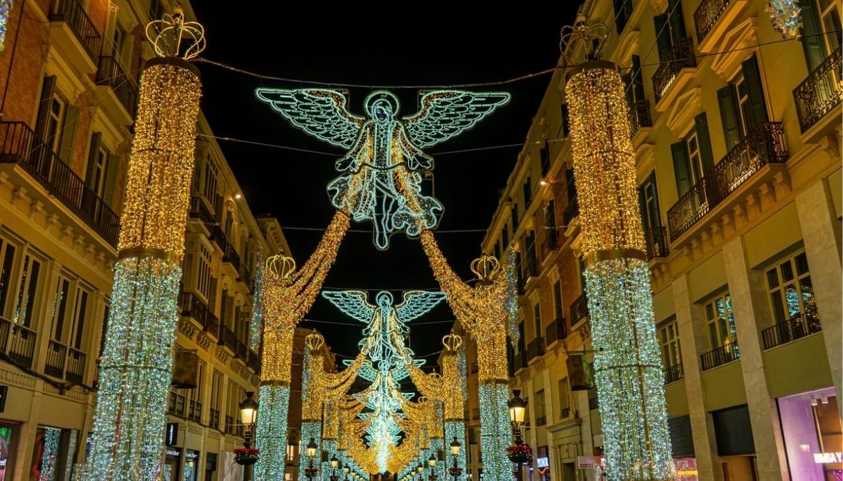 La magia di Malaga a Natale