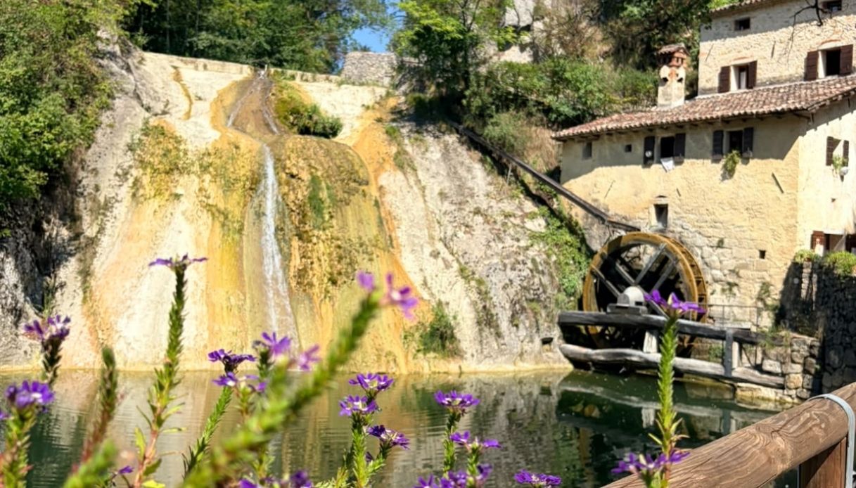 Molinetto della Croda in azione