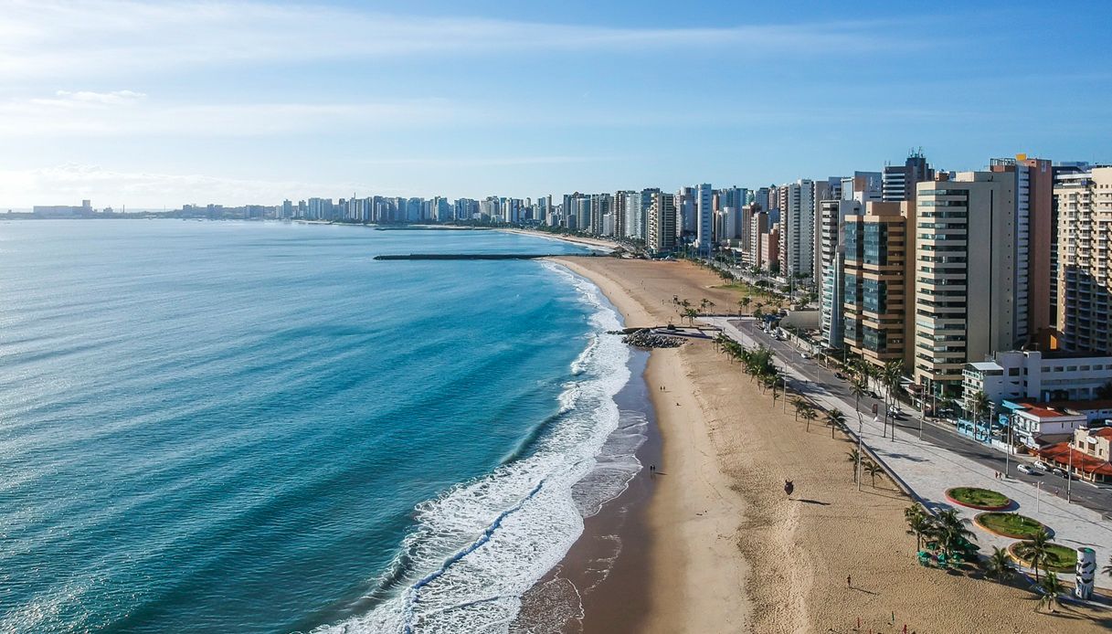 Praia de Iracema a Fortaleza