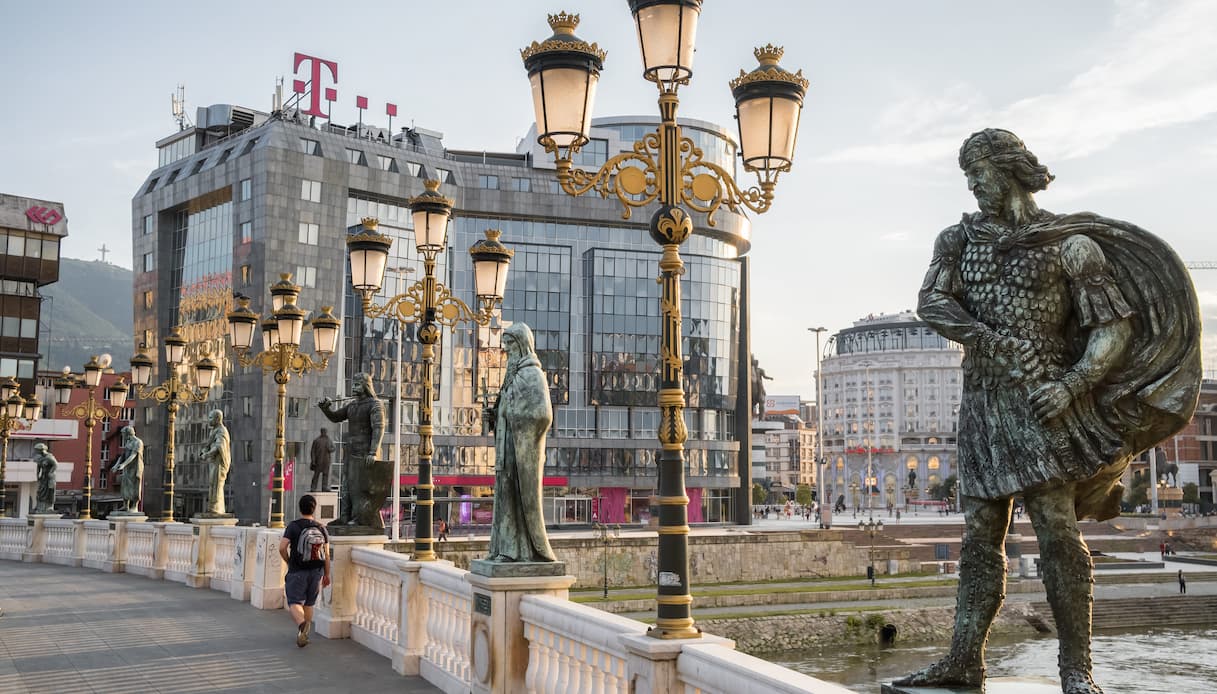 Skopje, Pont de l'Art
