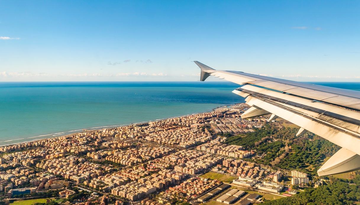Volo con vista su Roma-Fiumicino