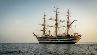 L'Amerigo Vespucci torna in Italia: le tappe per poter visitare la nave più bella del mondo