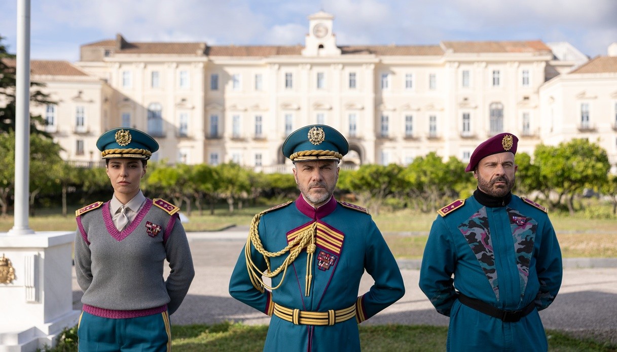 La Reggia di Portici &egrave; stata trasformata da Netflix nel liceo militare dov'&egrave; ambientata "Minerva - La scuola"