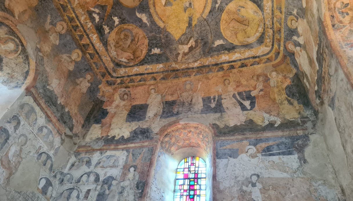Affreschi Cappella di Saint-Michel d'Aiguilhe, Francia