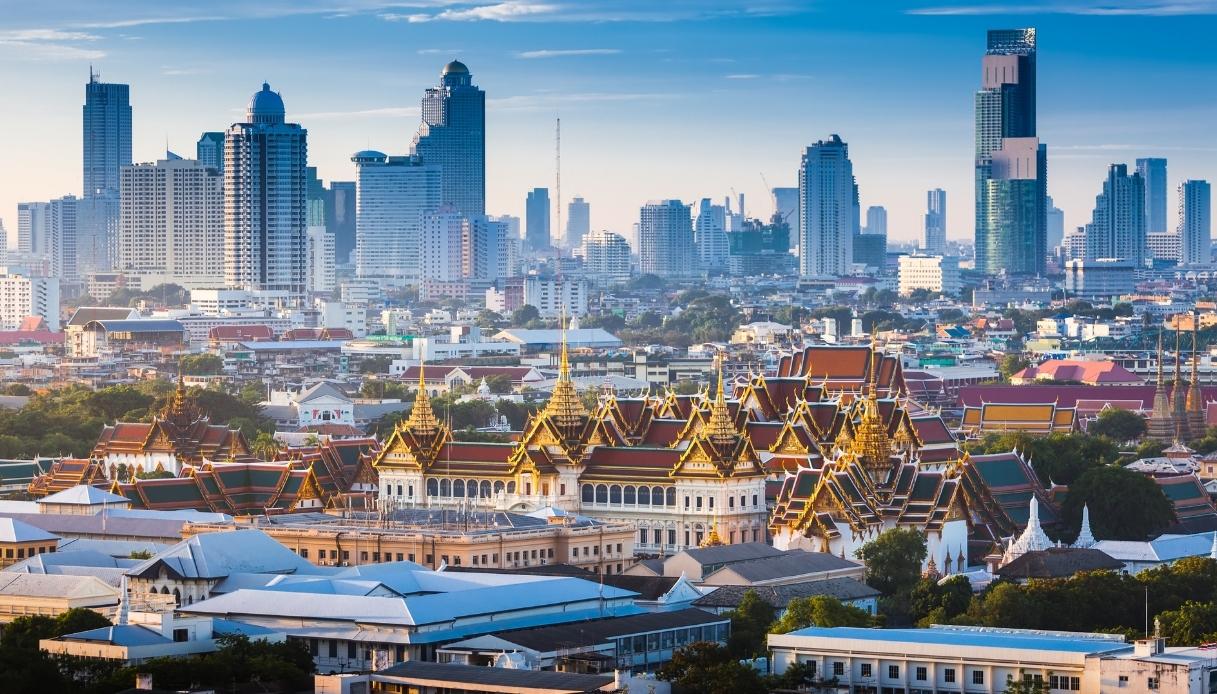 Bangkok vista panoramica