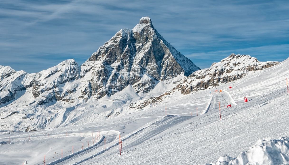 Piste da sci a Breuil-Cervinia