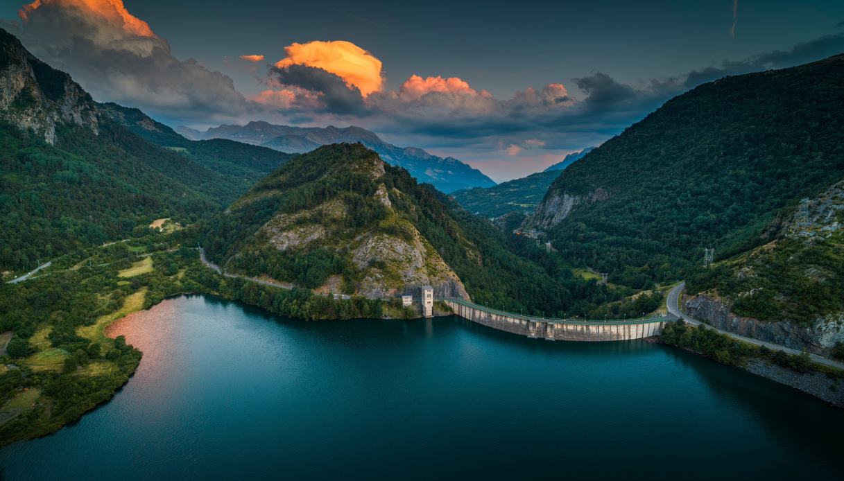 Embalse de Lanuza, Spagna