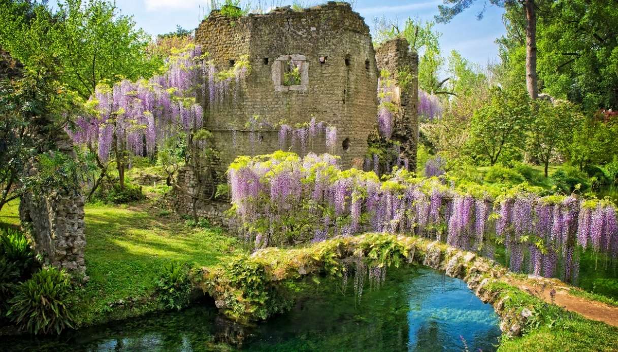 Giardini di Ninfa nel Lazio