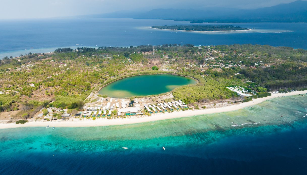 Gili Meno Saltwater Lake, Indonesia
