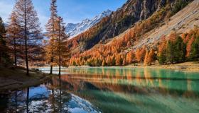 Tra riflessi di luce e leggende d’argento c’è un Piccolo Canada: il magnifico Lago dell’Orceyrette