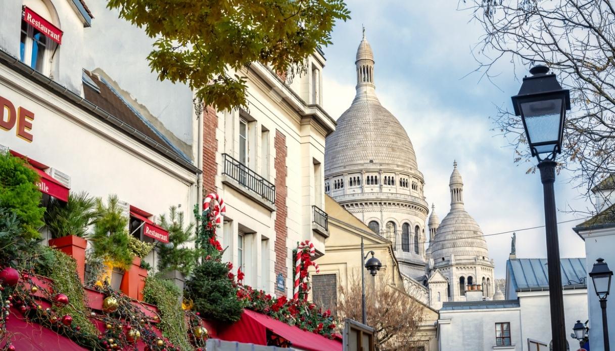 Monmartre nel periodo di Natale