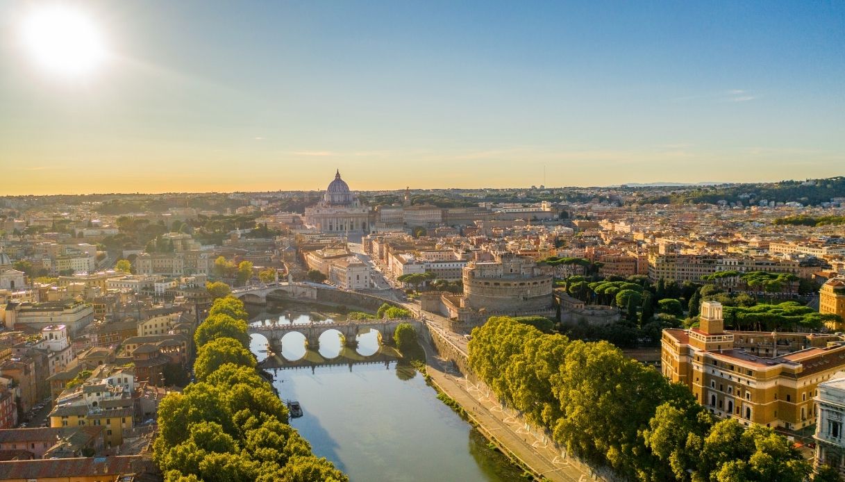 Roma vista panoramica